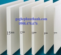 Ván nhựa PVC trơn - Gỗ Ván Ghép Đạt Hữu Thành - Công Ty TNHH MTV Đạt Hữu Thành